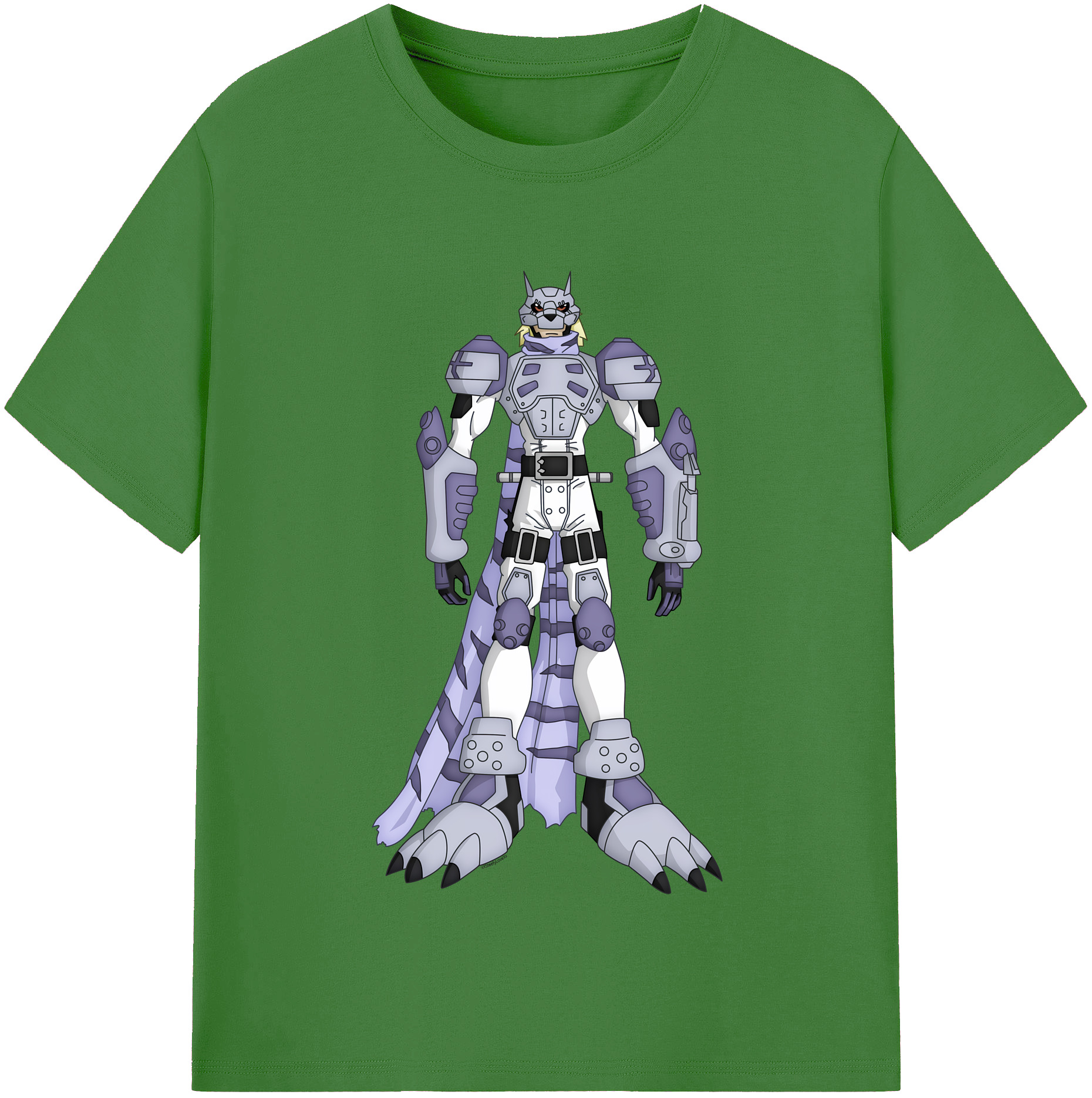 （画像用） Digimon デジタルモンスター/デジモン レディースカジュアルプリントTシャツ（綿100％）